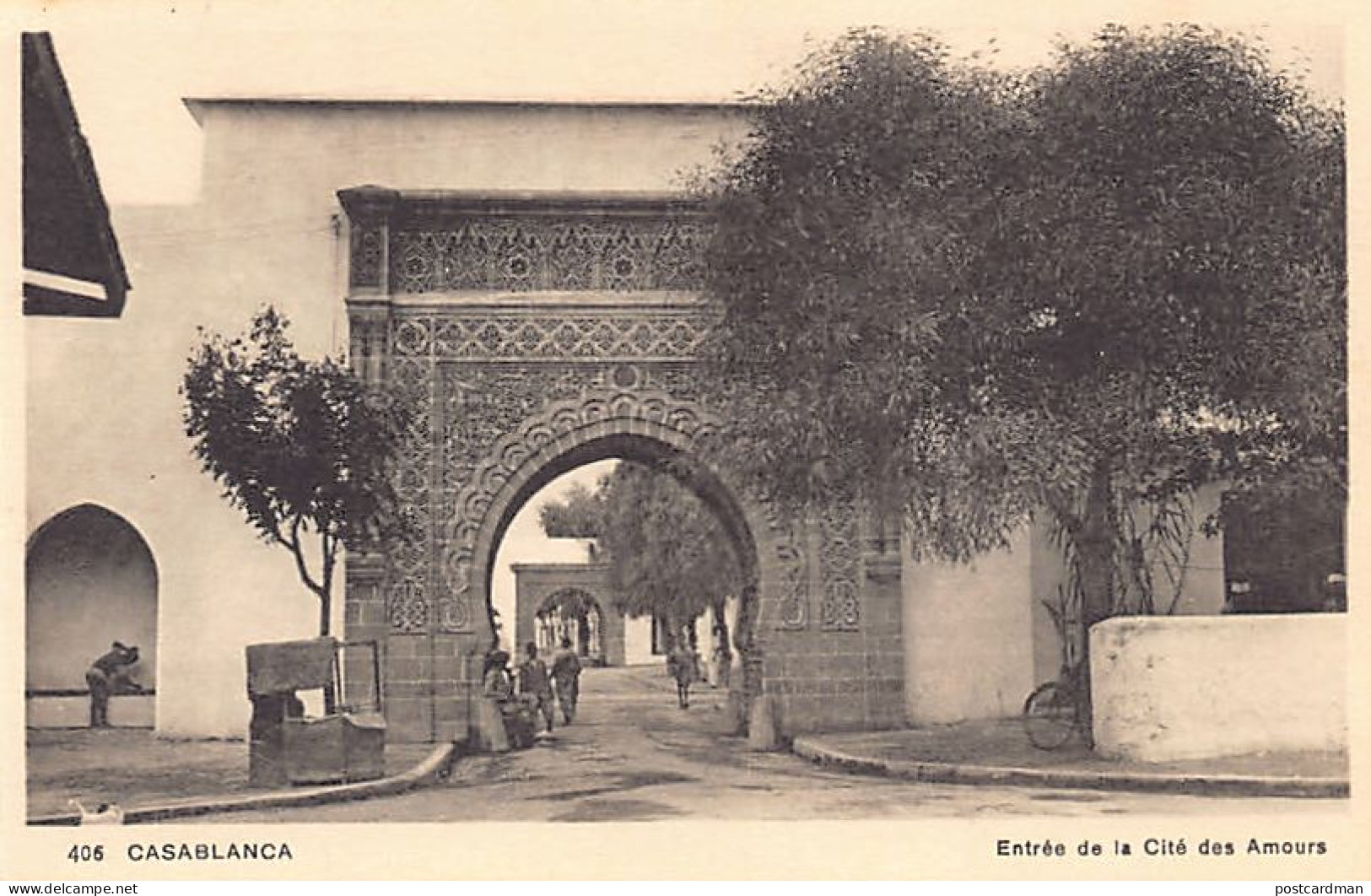 Maroc - CASABLANCA - Entrée De La Cité Des Amours - Ed. L.M. 406 - Sonstige & Ohne Zuordnung