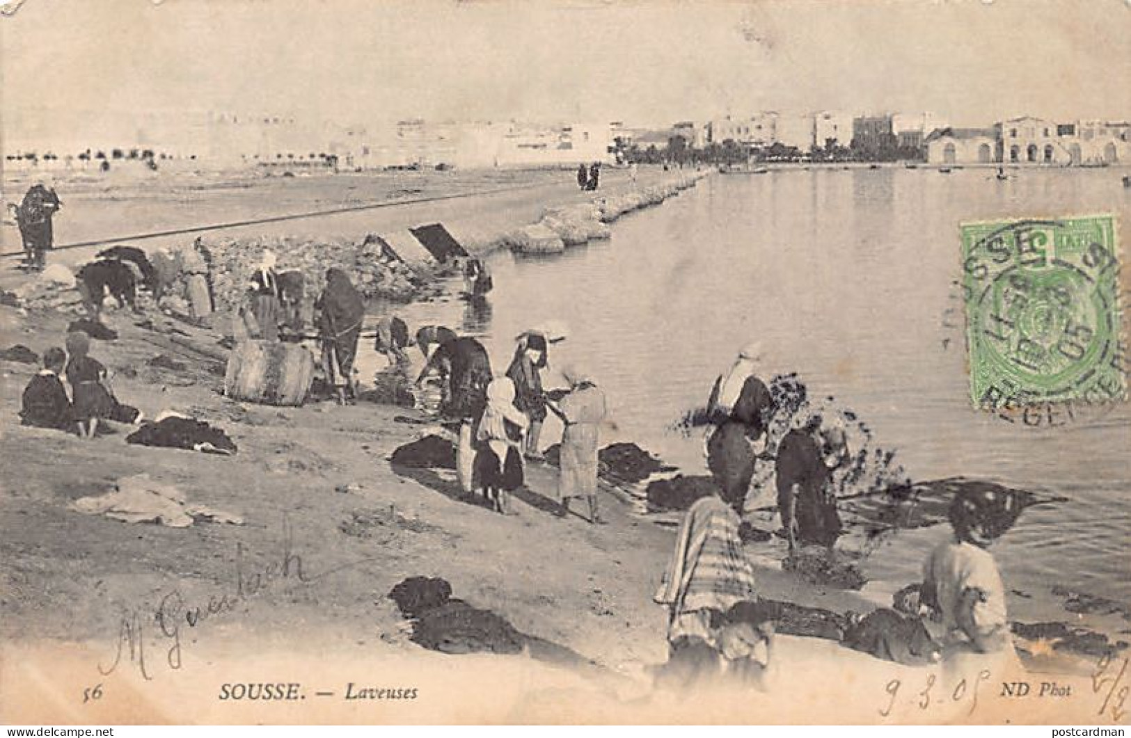 Tunisie - SOUSSE - Laveuses - Ed. Neurdein ND Phot. 56 - Tunesië