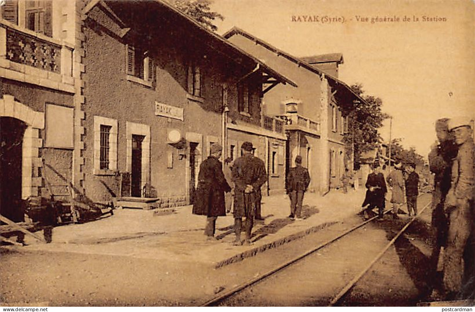 Lebanon - RAYAK - Vue Générale De La Gare - Ed. Au Bon Marché Du Liban 250 - Liban