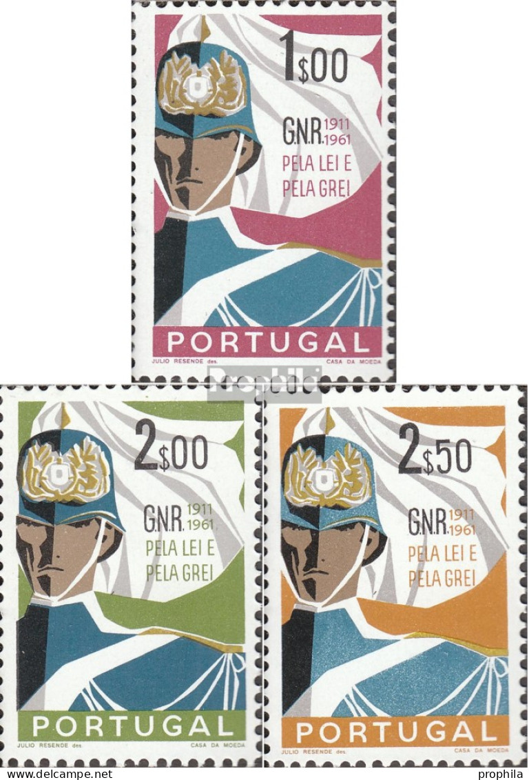 Portugal 912-914 (kompl.Ausg.) Postfrisch 1962 Nationalgarde - Ungebraucht