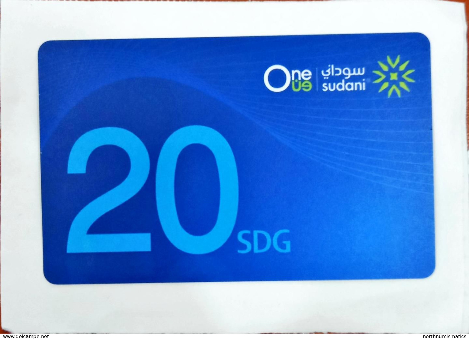 One Sudani Prepaid  Intrnational Calling Sample Phone Card - Lots - Collections