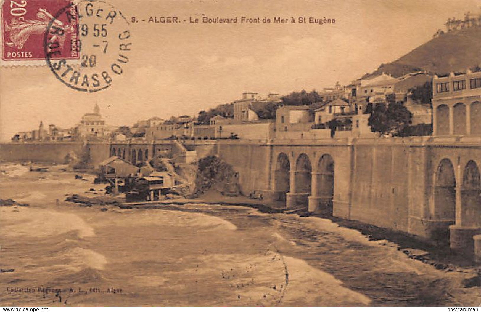  ALGER - Le Boulevard Front De Mer à Saint-Eugène - Alger