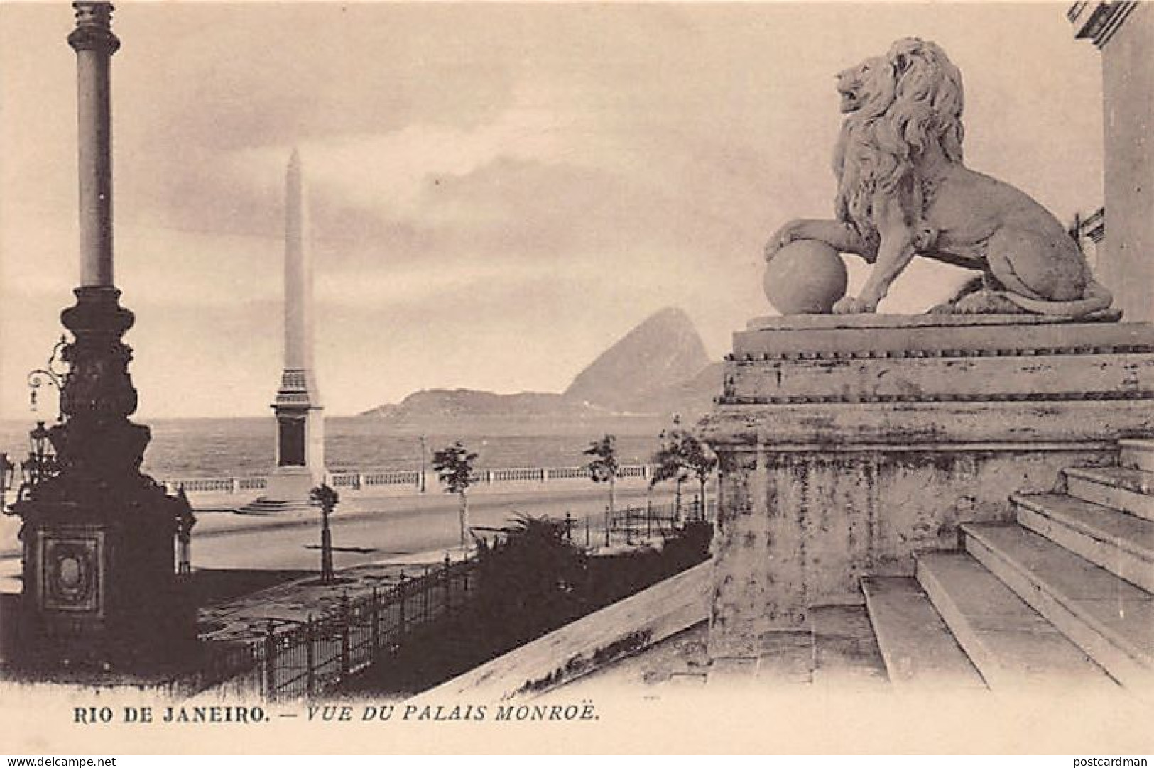 Brasil - RIO DE JANEIRO - Palacio Monroe - Ed. Desconhecido - Rio De Janeiro