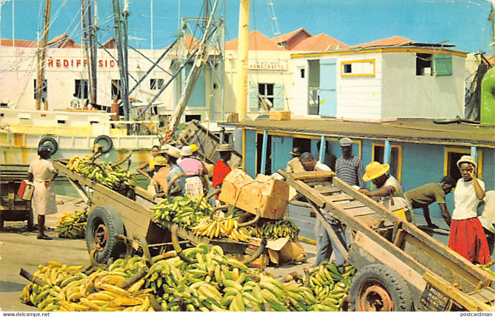 Barbados - BRIDGETOWN - Xareenage Scene - Publ. Wayfarer Bookstore  - Barbados (Barbuda)