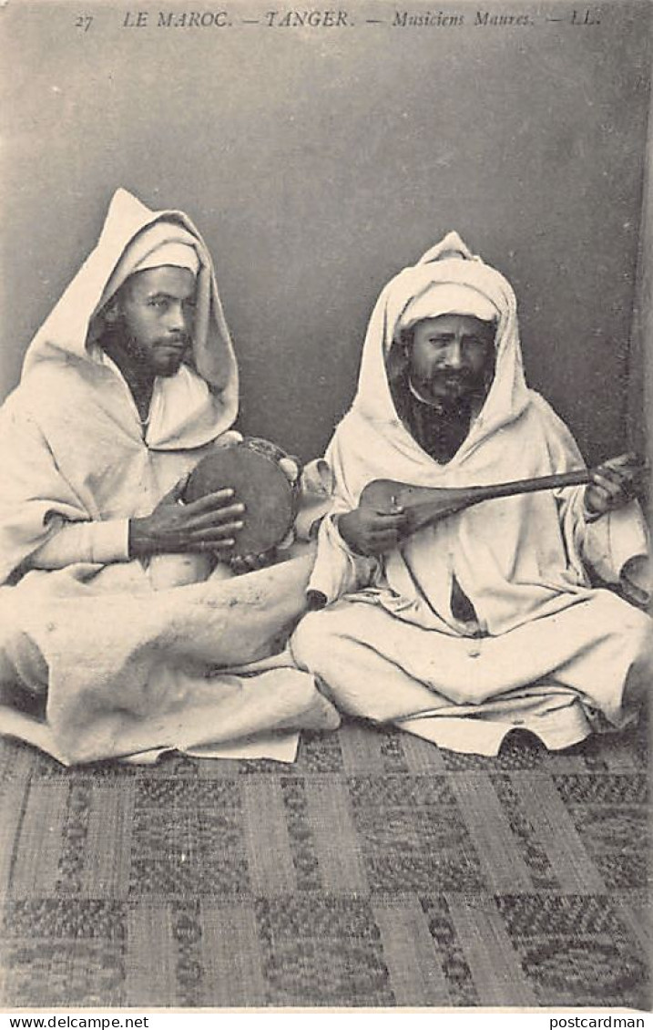 Maroc - TANGER - Musiciens Maures - Ed. LL Lévy 27 - Tanger