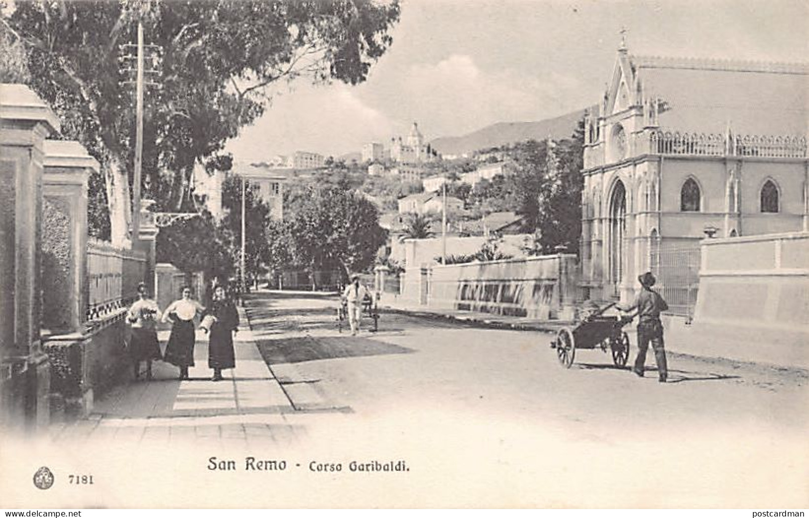  SANREMO - Corso Garibaldi - San Remo