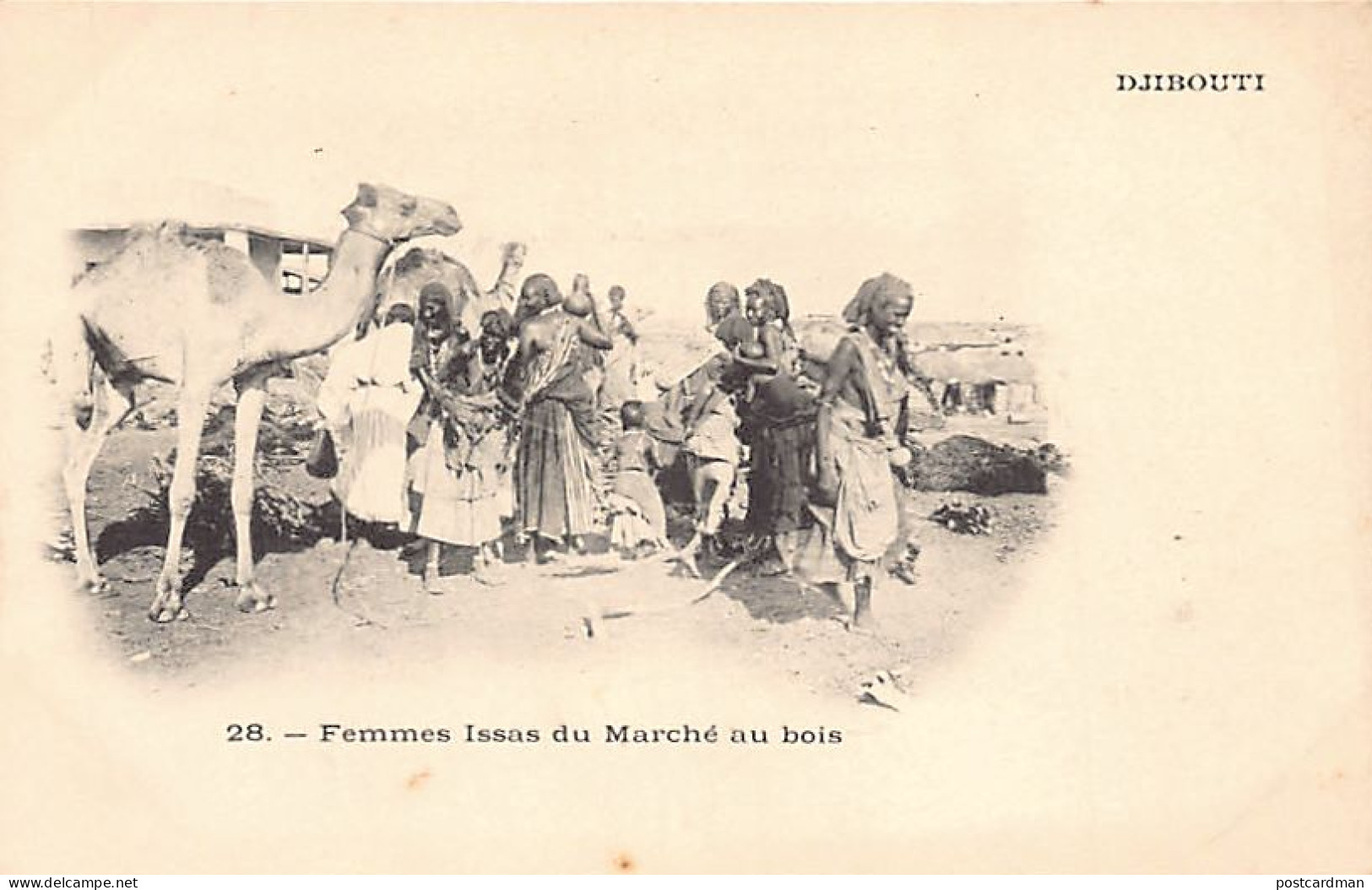 DJIBOUTI - Femmes Issas Au Marché Au Bois - Ed. Inconnu 28 - Djibouti