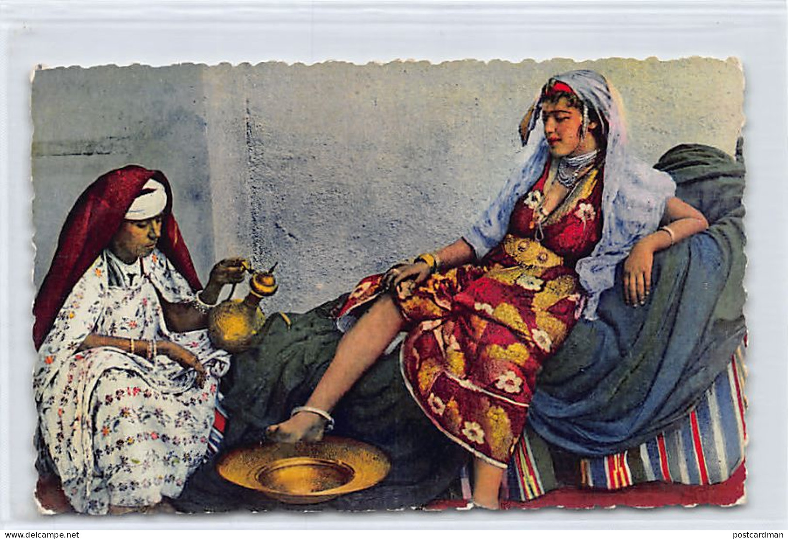Algérie - Scène De Toilette - Ed. A. Sirecky 8043 - Women