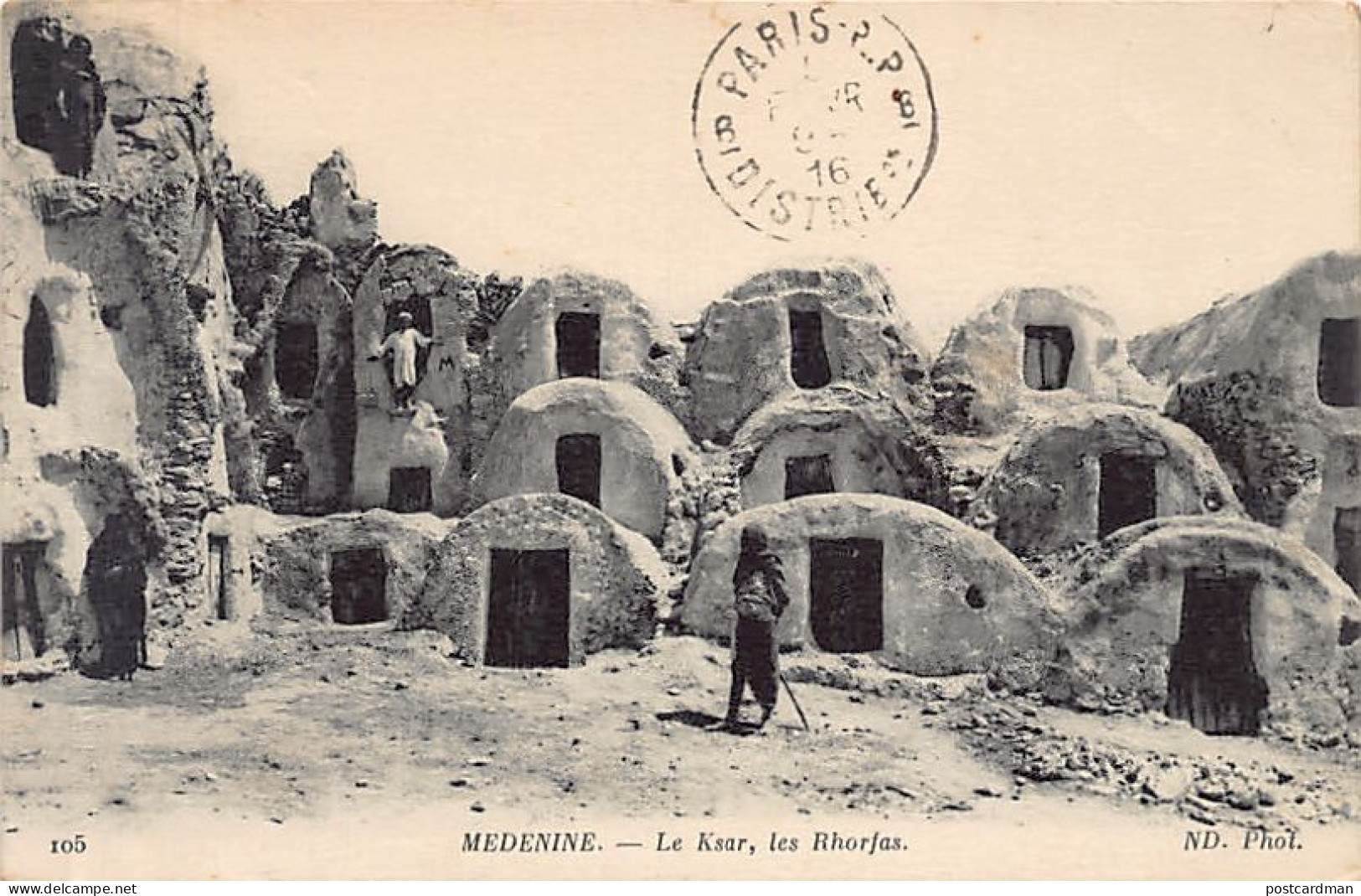 Tunisie - MÉDENINE - Le Kasr, Les Rhorfas - Ed. ND Phot. 105 - Túnez