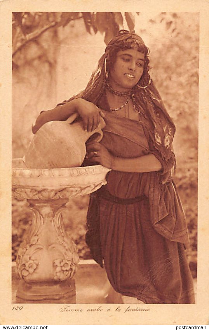 Tunisie - Femme Arabe à La Fontaine - Ed. Lehnert & Landrock 130 - Tunesië