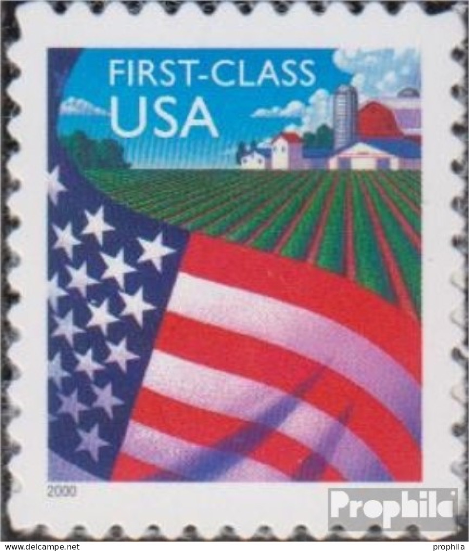 USA 3390 (kompl.Ausg.) Postfrisch 2000 Flagge - Unused Stamps