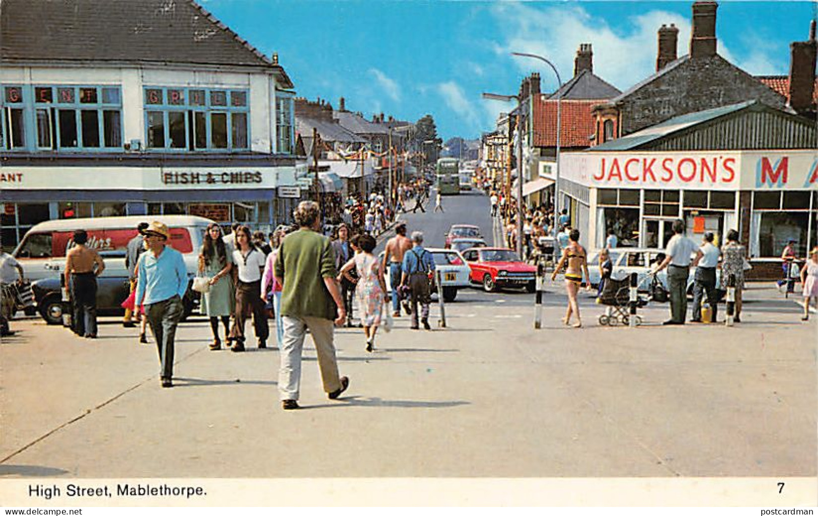 England - Lincs - MABLETHORPE High Street - Andere & Zonder Classificatie