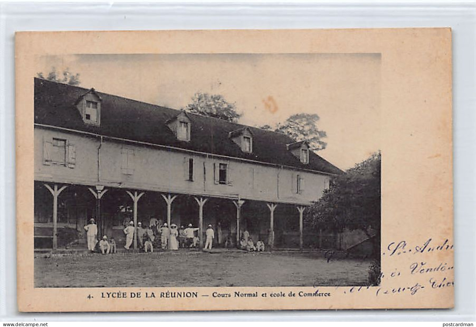 La Réunion - Lycée De La Réunion - Cours Normal Et école De Commerce - Ed. Inconnu 4 - Autres & Non Classés