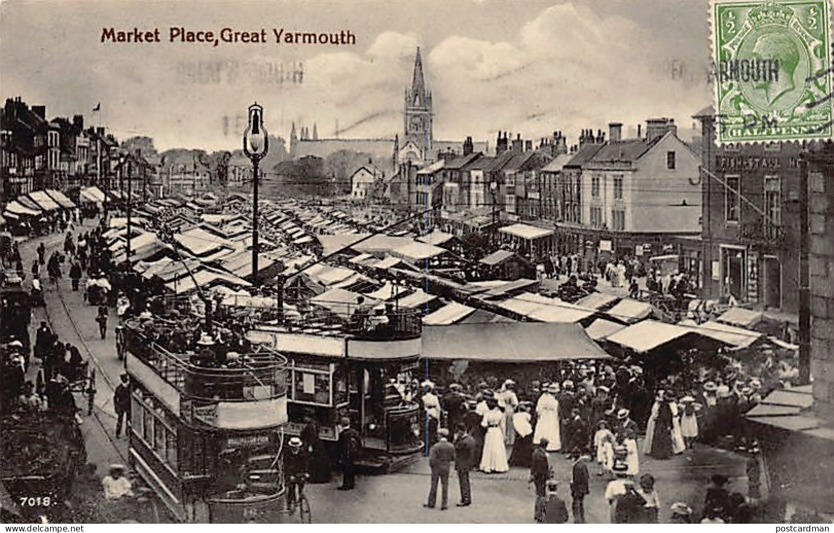 England - GREAT YARMOUTH - Market Place - Great Yarmouth