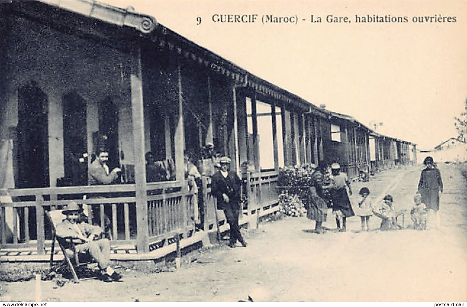 GUERCIF - La Gare, Habitations Ouvrières - Ed. Boumendil 9 - Autres & Non Classés