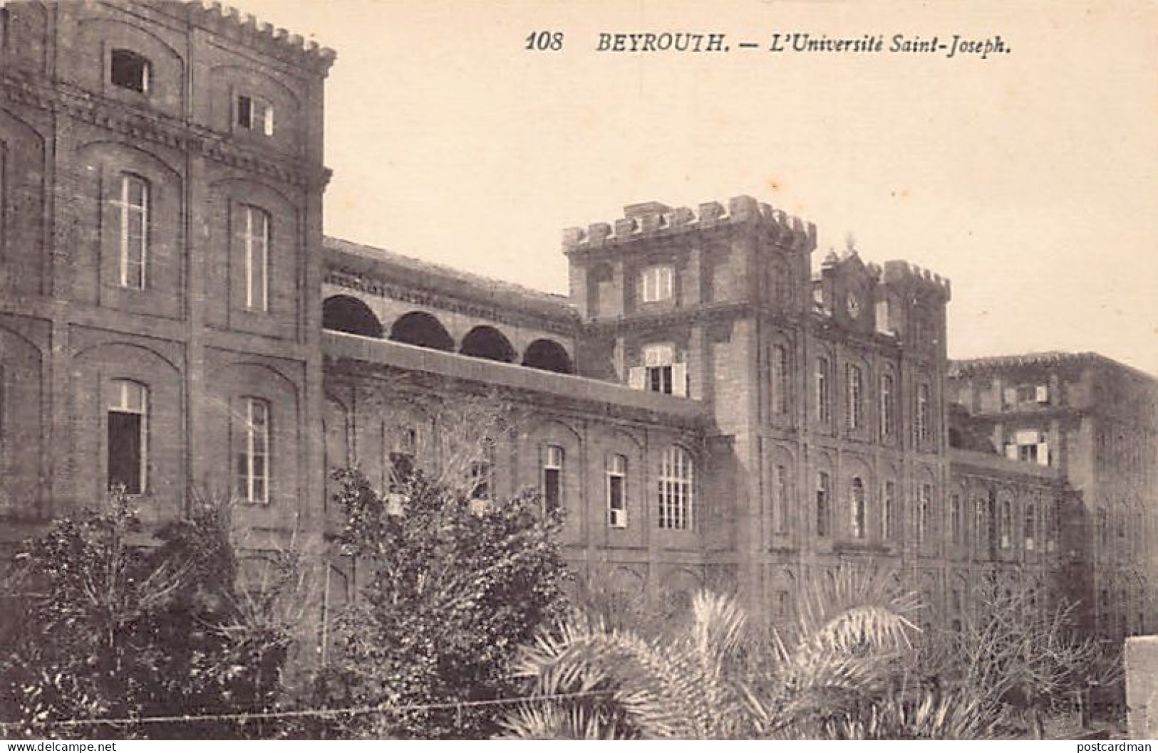 Liban - BEYROUTH - L'Université Saint-Joseph - Ed. Angelil 108 - Liban