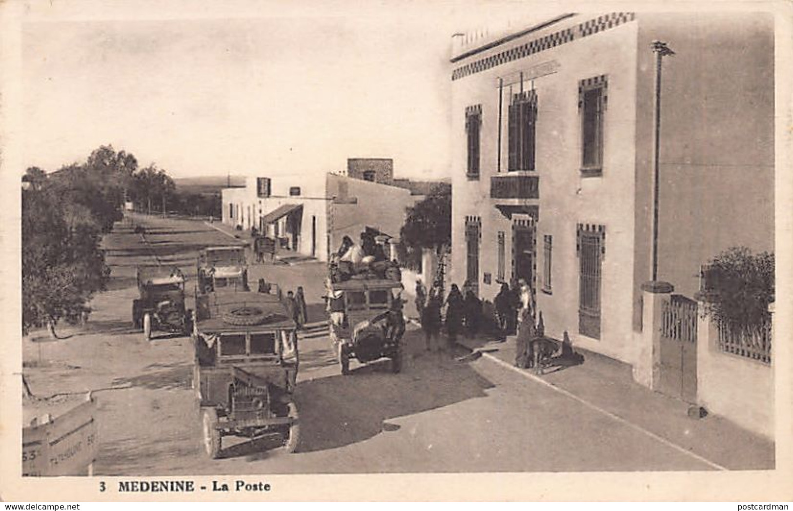MEDENINE - La Poste - Tunisia