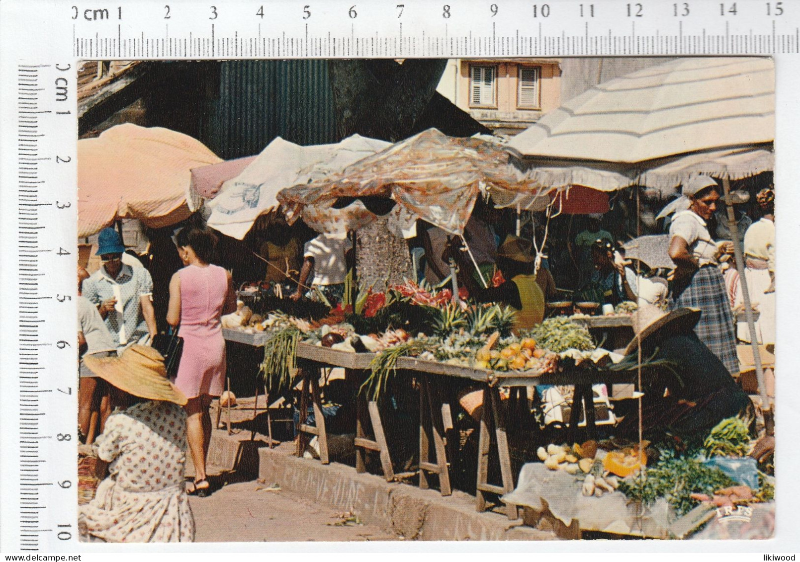 Martinique - Fort De France - Scène De Marché - Market Scene - Fort De France