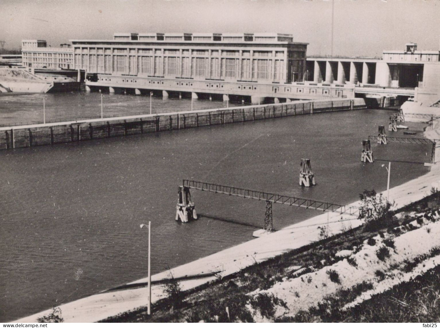 BARRAGE DE  DONZERE MONDRAGON L USINE ANDRE BLONDEL A BOLLENE - Sonstige & Ohne Zuordnung