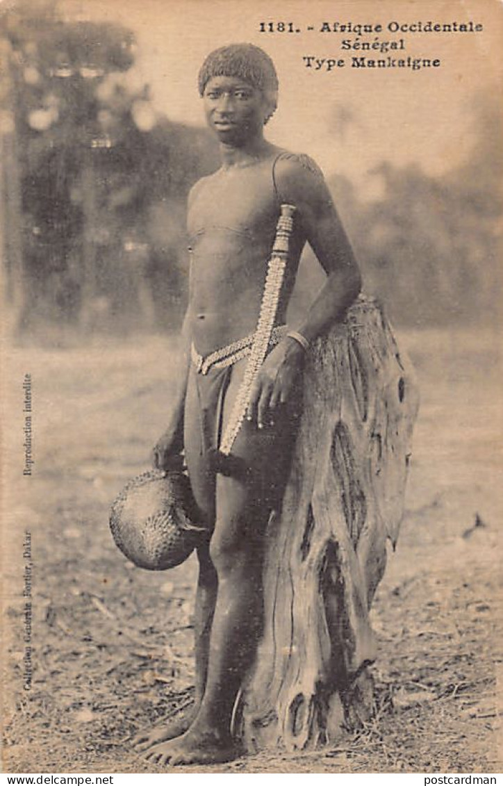 Sénégal - Type Mankaigne - Ed. Fortier 1181 - Senegal