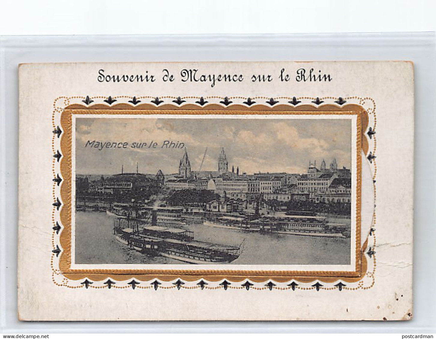 Mainz (RP) Sachet Postcard - Souvenir Von Mainz Am Rhein - Mainz