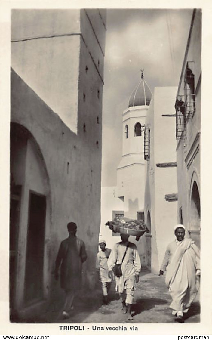 Libya - TRIPOLI - An Old Street - Libia
