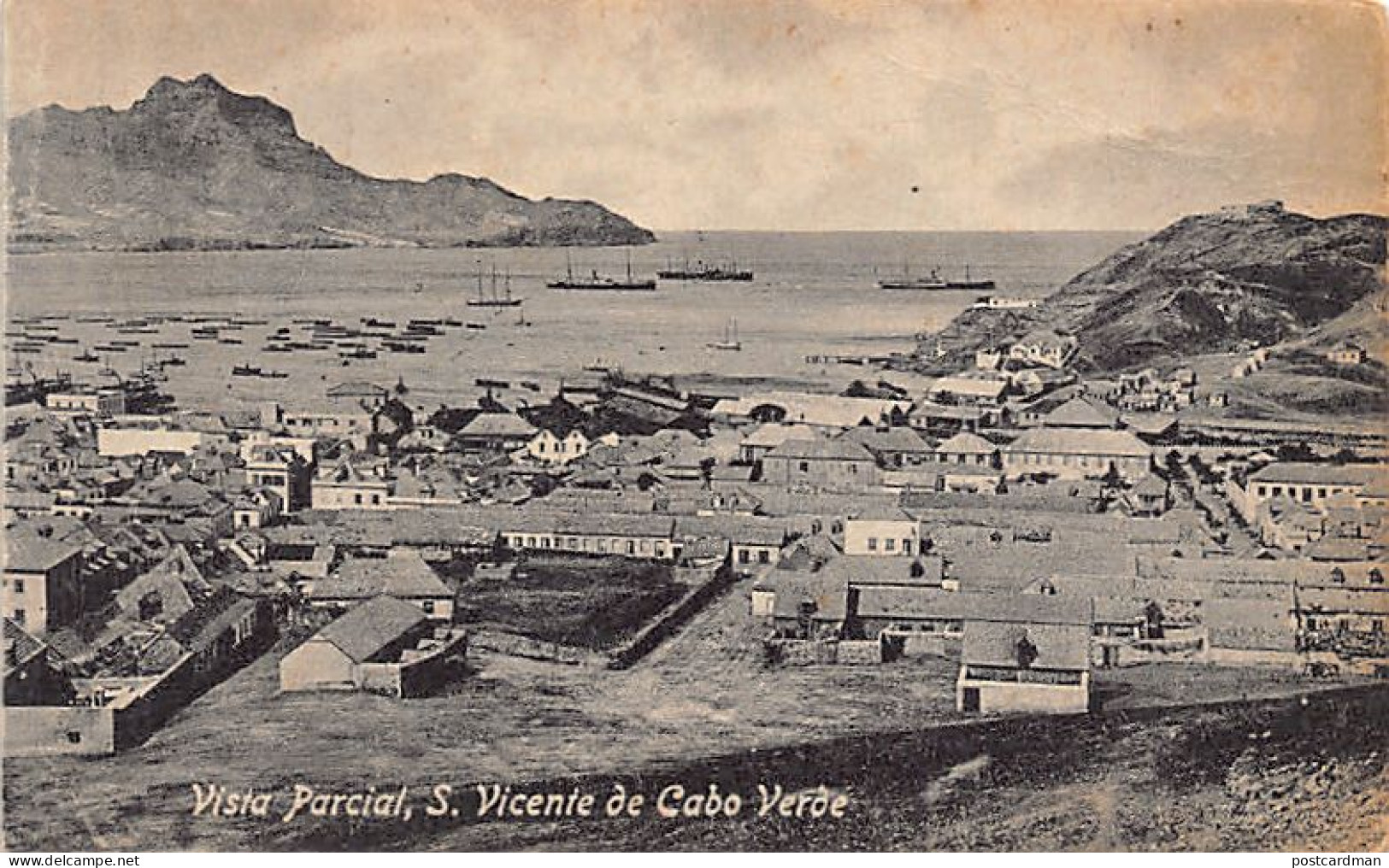 Cabo Verde - São Vicente - Vista Parcial - Ed. Bazar Oriental De Augusto Figueira - Cape Verde