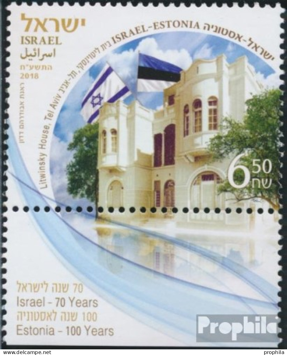 Israel 2645 Mit Tab (kompl.Ausg.) Postfrisch 2018 Litwinsky Haus - Ongebruikt (met Tabs)