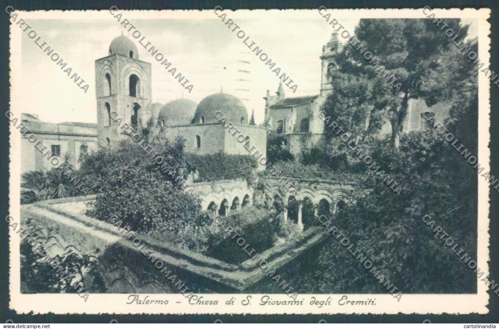 Palermo Città Chiesa San Giovanni Eremiti Cartolina ZT7541 - Palermo