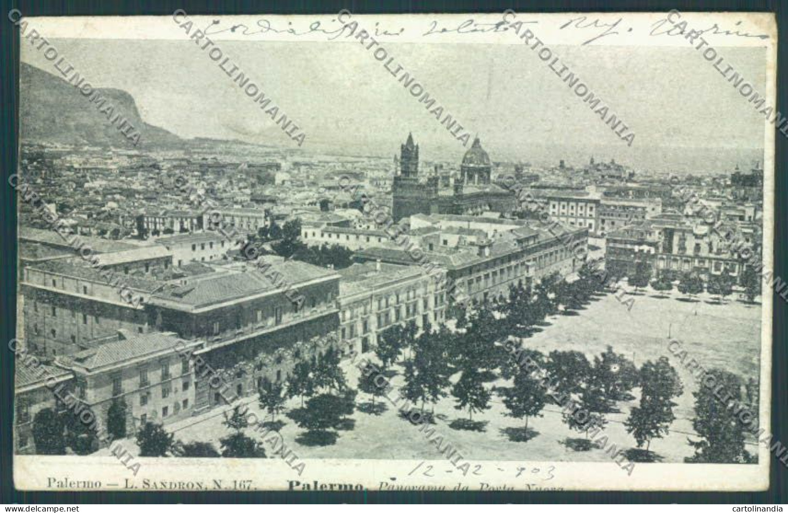 Palermo Città Cattedrale Cartolina ZT7878 - Palermo