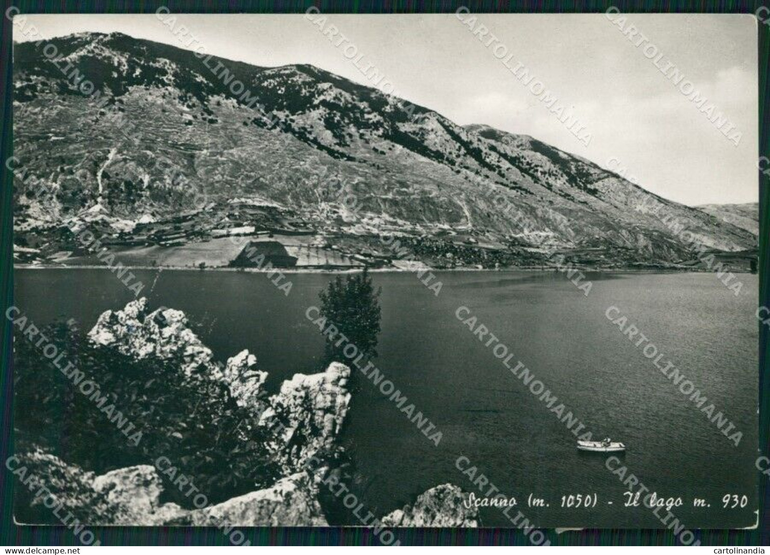 L'Aquila Scanno Lago Di COLLA FG Foto Cartolina KB5412 - L'Aquila