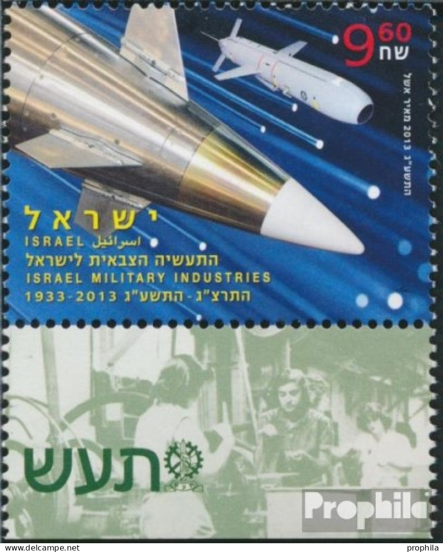Israel 2377 Mit Tab (kompl.Ausg.) Postfrisch 2013 Rüstungsindustrie - Neufs (avec Tabs)