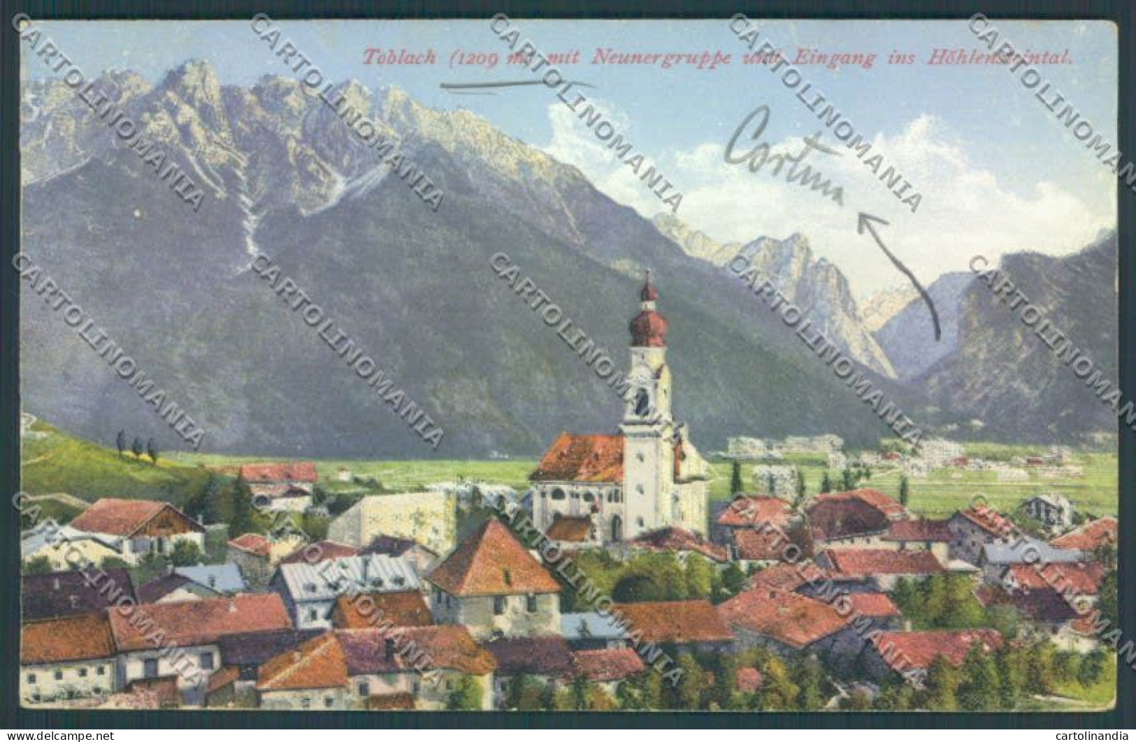 Bolzano Dobbiaco Cartolina ZT9452 - Bolzano (Bozen)