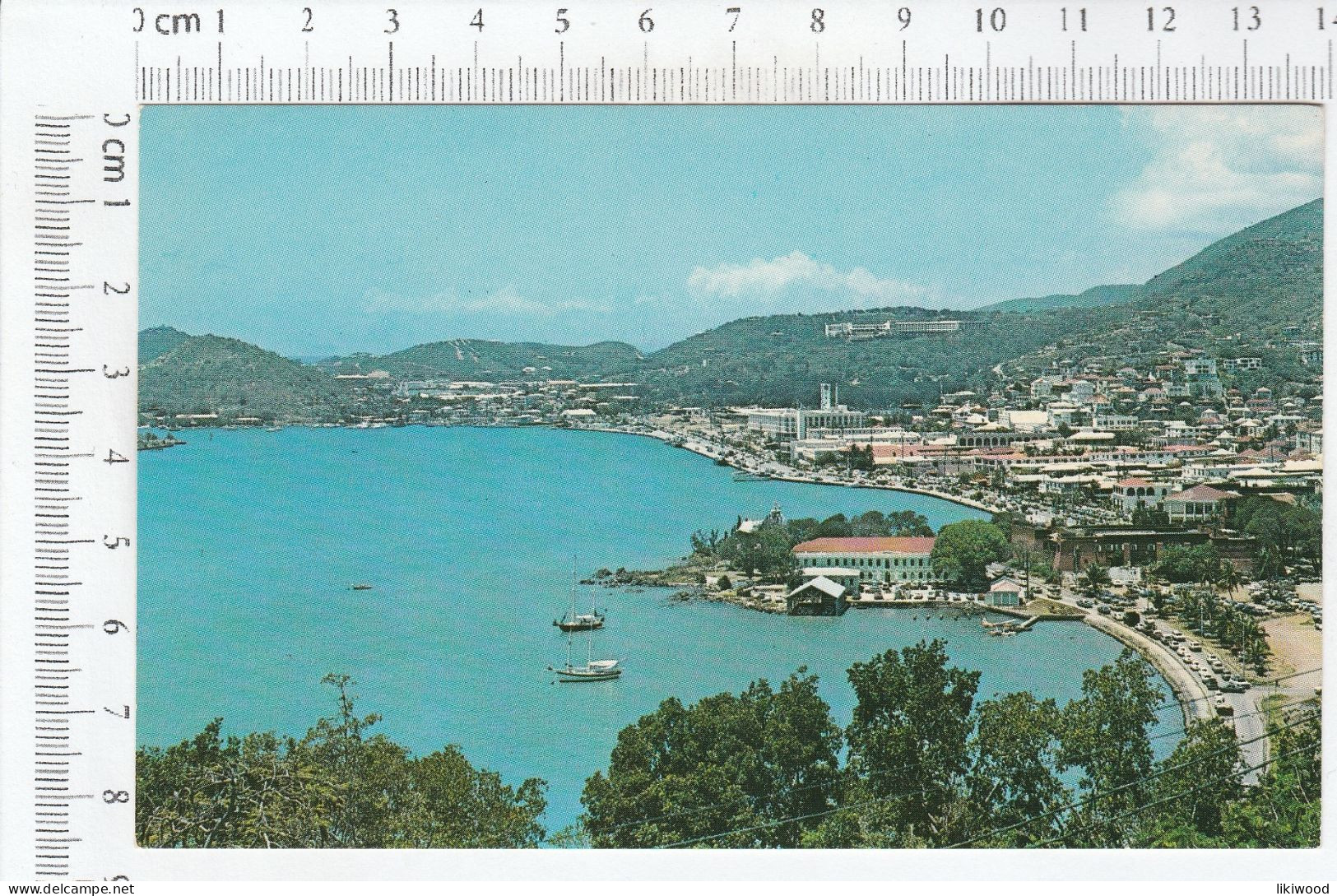Harbor And Town Of Charlotte Amalie, St.Thomas, Capital Of The Beautiful U.S. - Virgin Islands - Vierges (Iles), Amér.