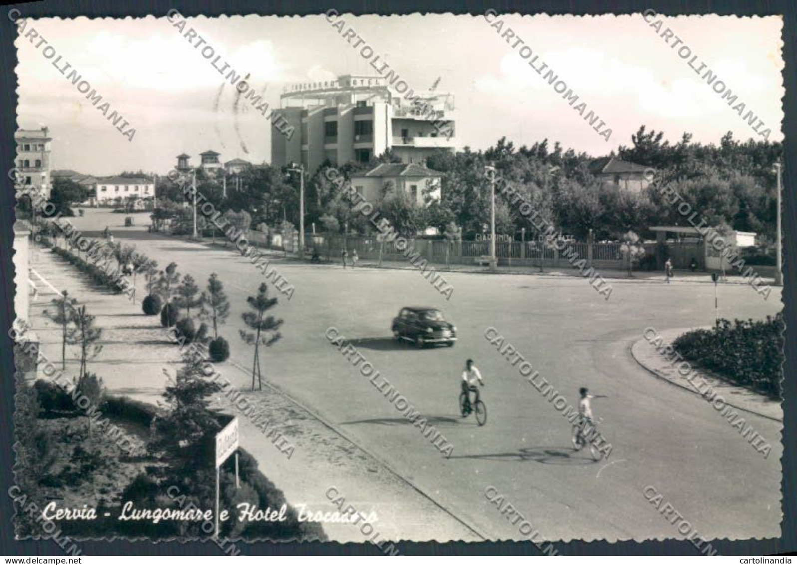 Ravenna Cervia Saluti Da Foto FG Cartolina ZF4909 - Ravenna