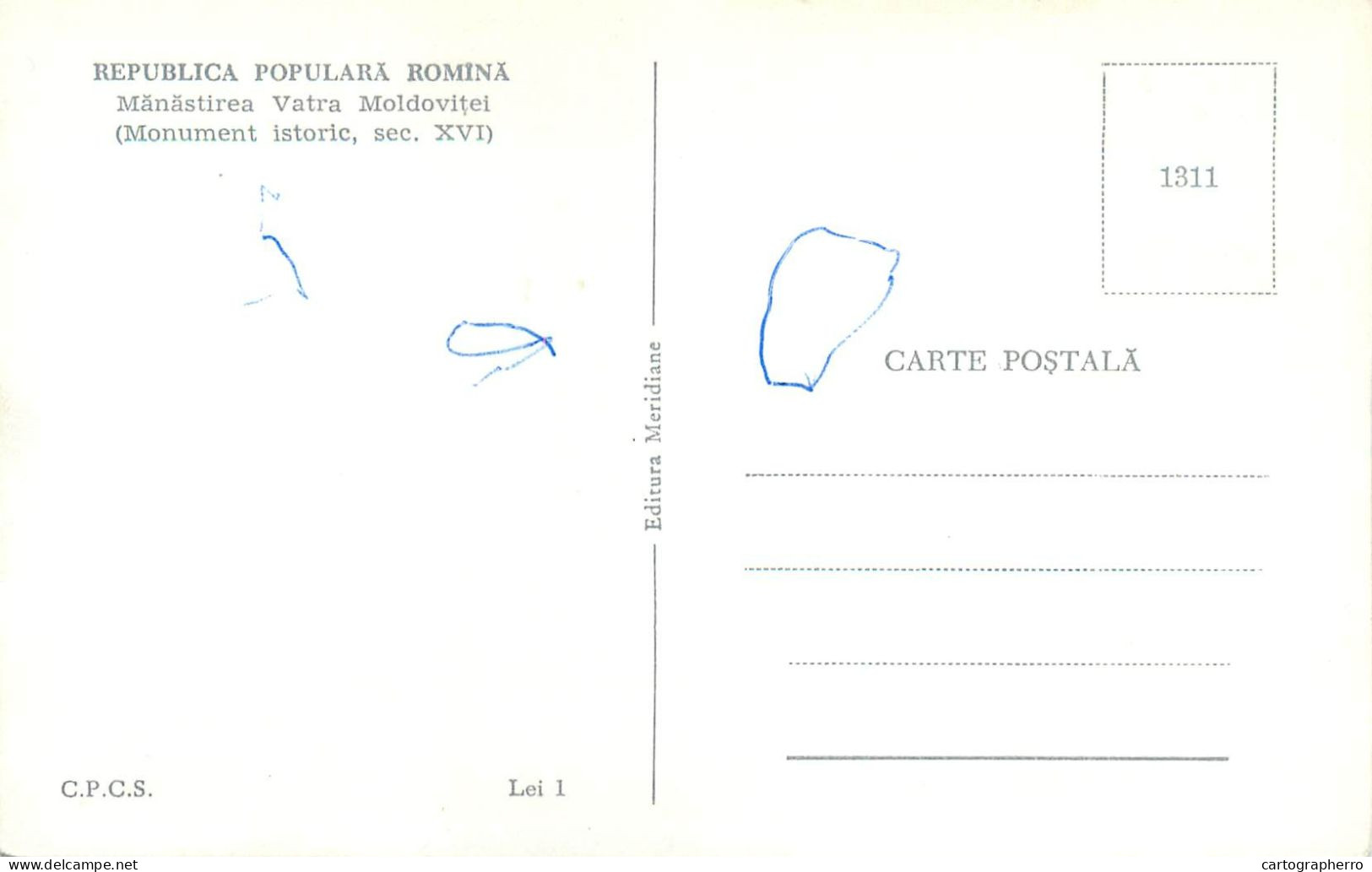 Romania Manastirea Vatra Moldovitei Monument Istoric Sec XVI - Roumanie