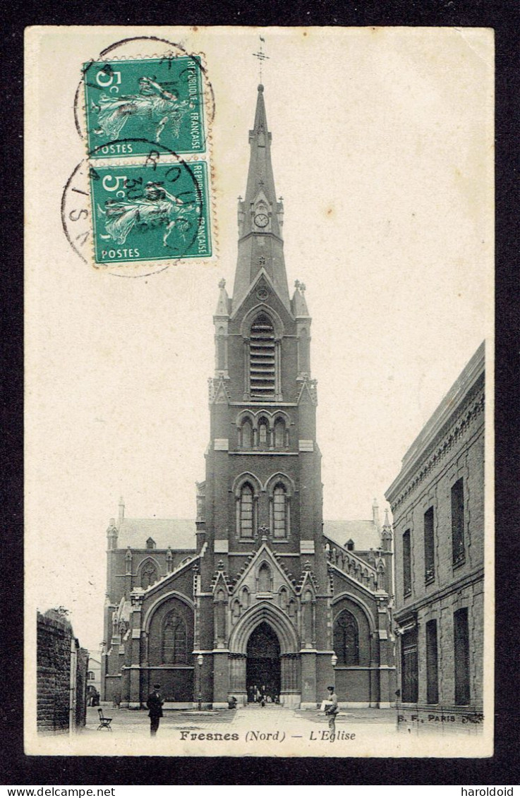 CPA 59 - FRESNES - L'EGLISE - Altri & Non Classificati