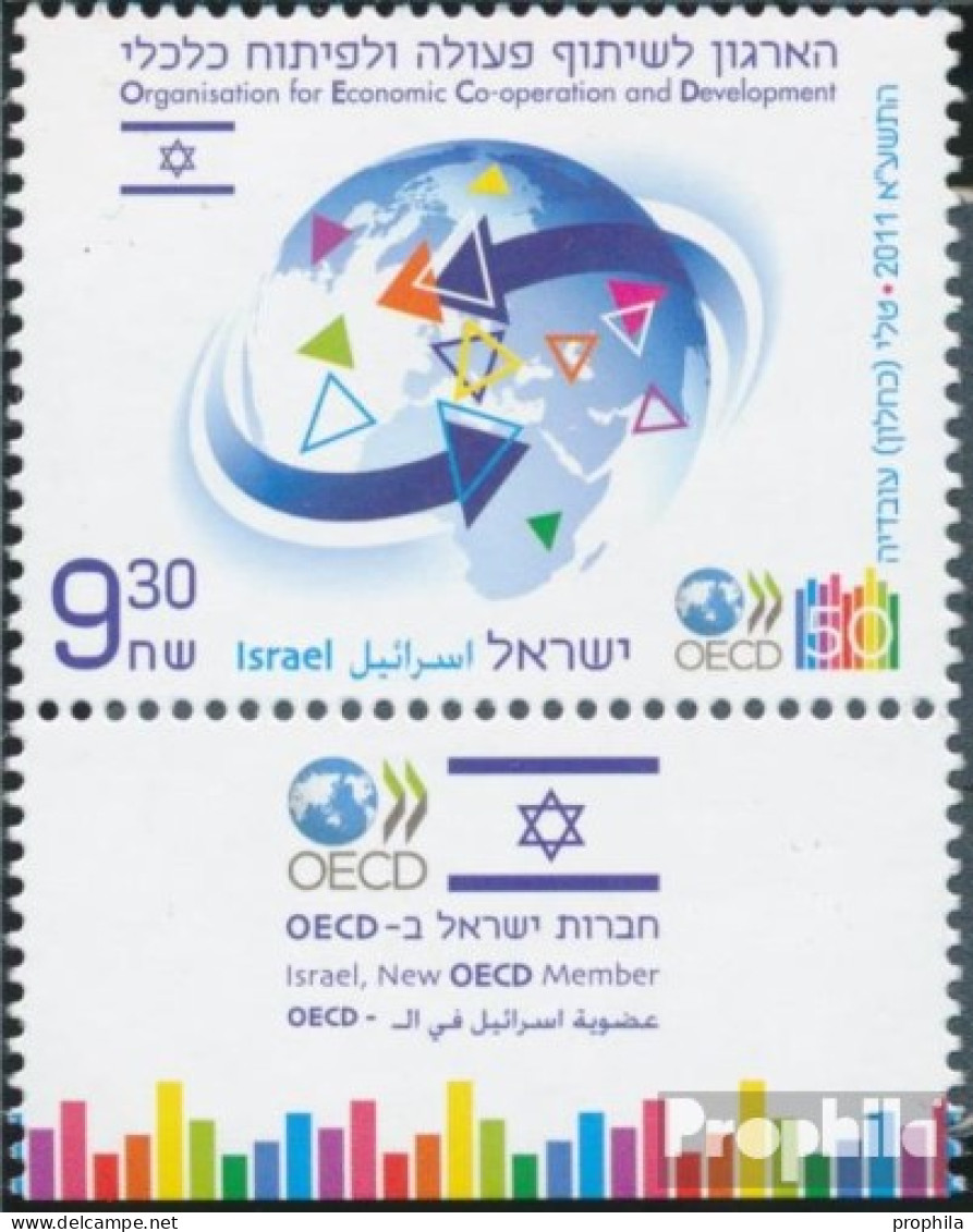 Israel 2229 Mit Tab (kompl.Ausg.) Postfrisch 2011 Zusammenarbeit Und Entwicklung - Neufs (avec Tabs)