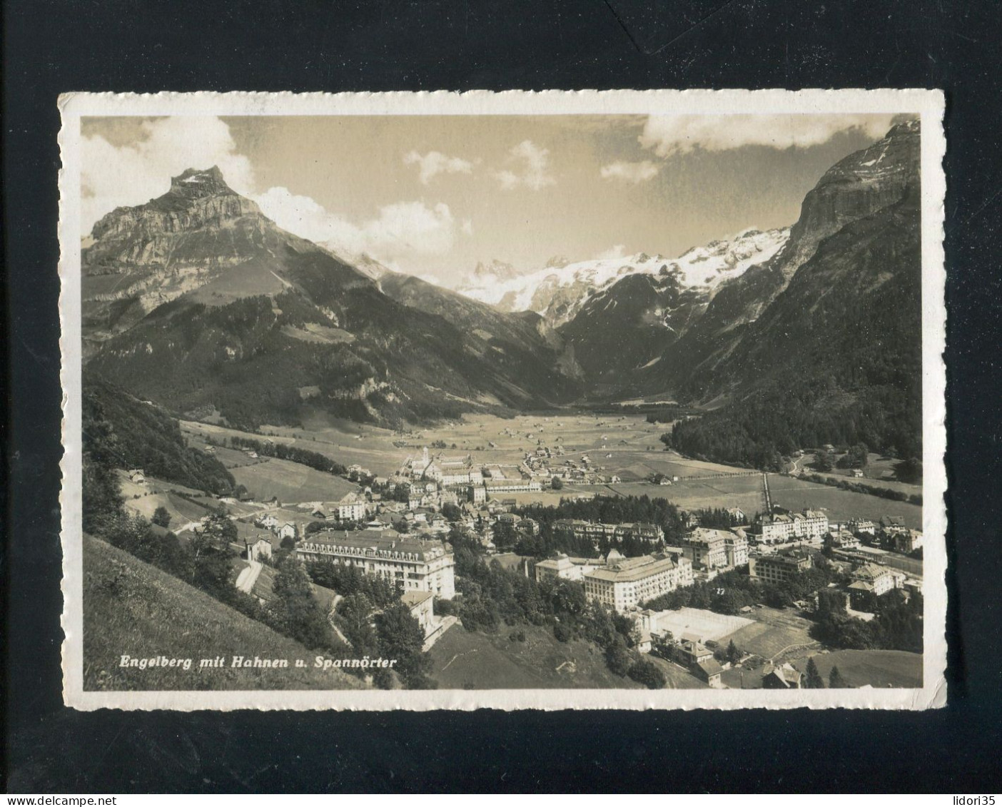 "SCHWEIZ" 1938, AK "ENGELBERG Mit Hahnen U. Spannaerter" (L1167) - Engelberg