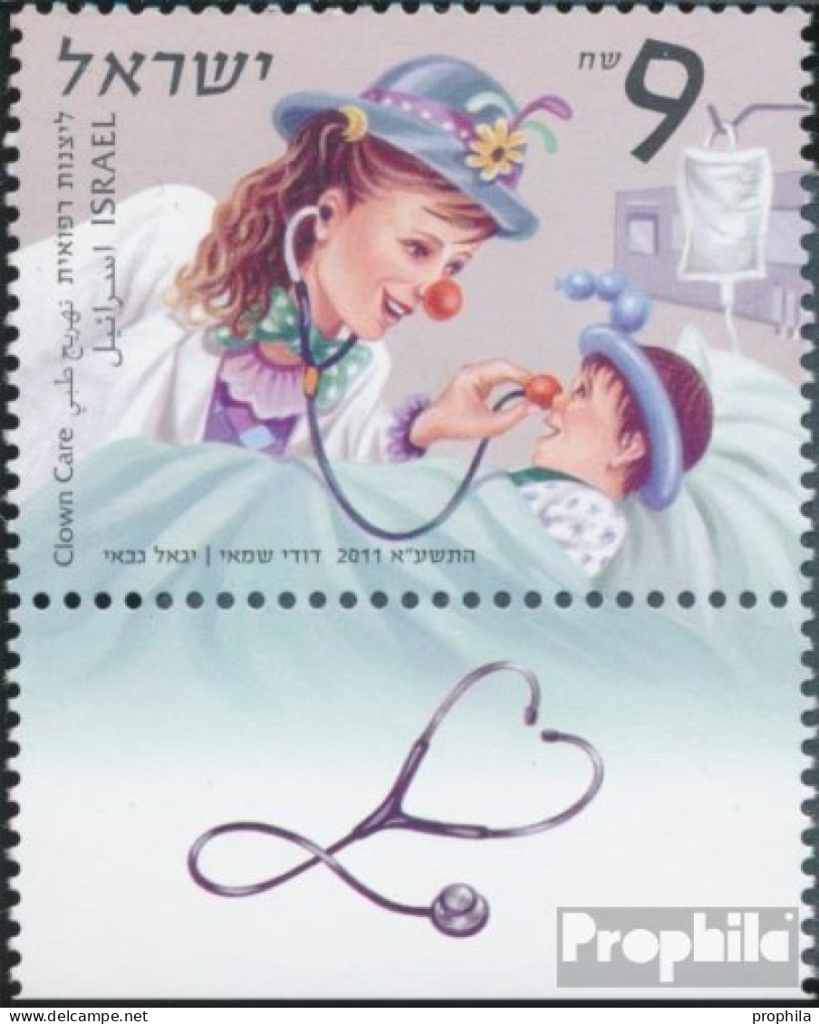 Israel 2218 Mit Tab (kompl.Ausg.) Postfrisch 2011 Clown Care - Unused Stamps (with Tabs)