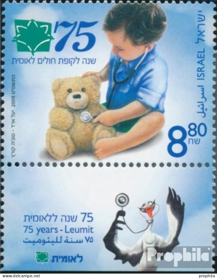 Israel 2070 Mit Tab (kompl.Ausg.) Postfrisch 2009 Leumit Gesundheitsfond - Ungebraucht (mit Tabs)