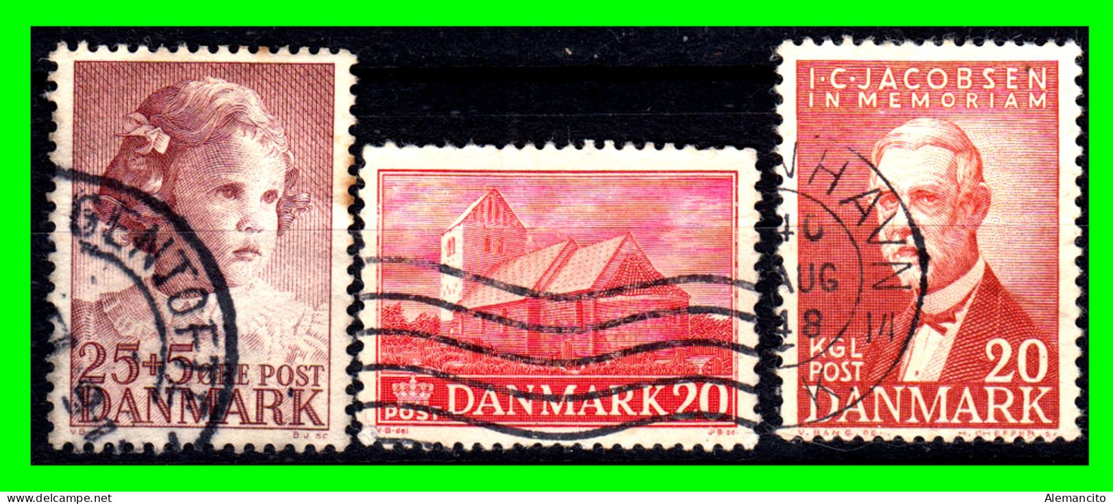 DINAMARCA ( EUROPA ) SELLOS DIFERENTES AÑOS Y VALORES - Used Stamps