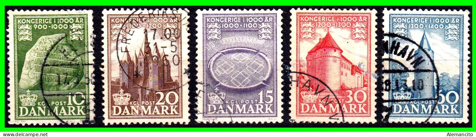 DINAMARCA ( EUROPA ) SELLOS DIFERENTES AÑOS Y VALORES - Used Stamps