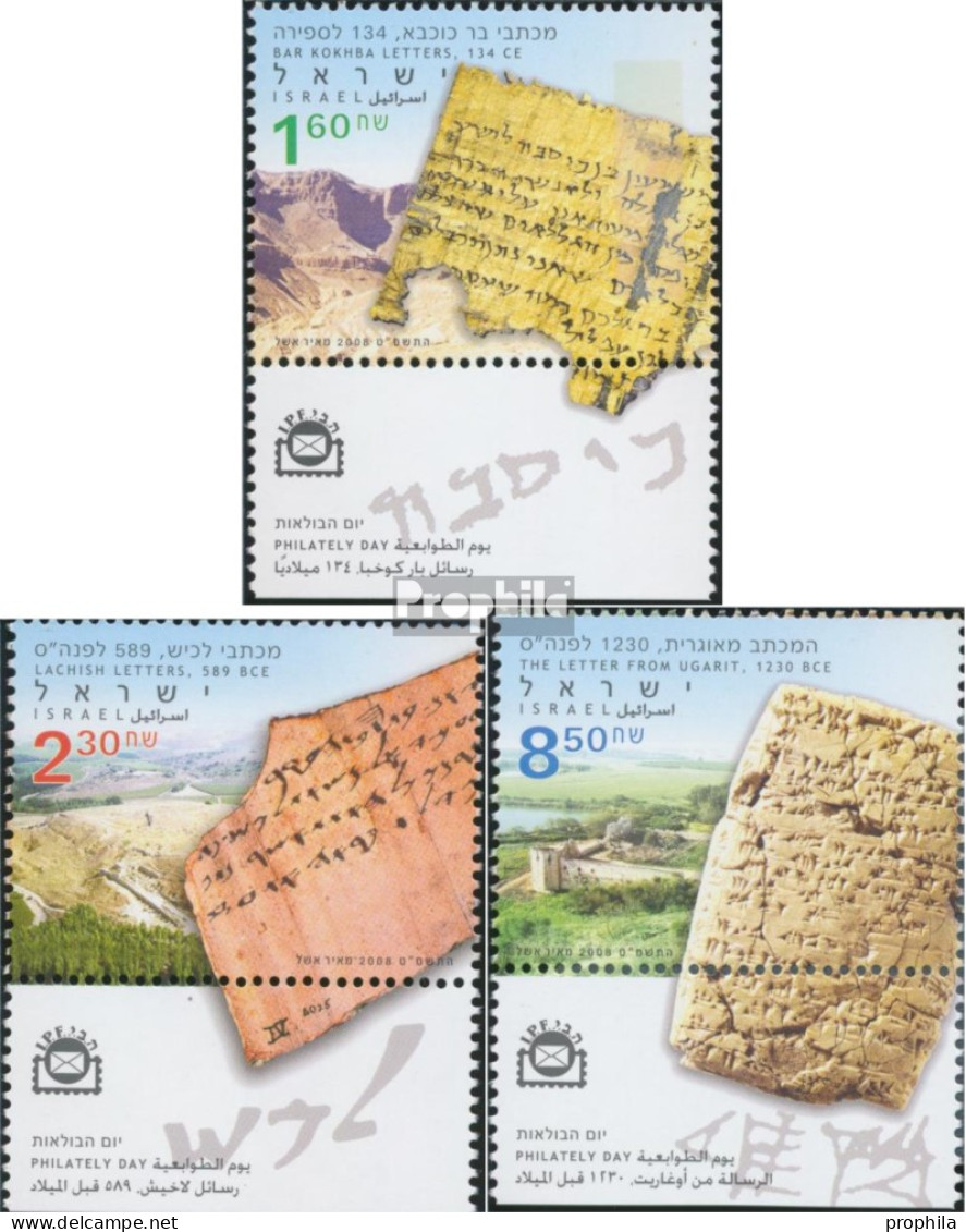 Israel 2021-2023 Mit Tab (kompl.Ausg.) Postfrisch 2008 Antike Briefe - Ungebraucht (mit Tabs)