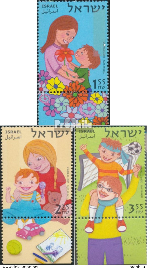 Israel 1962-1964 Mit Tab (kompl.Ausg.) Postfrisch 2007 Geborgenheit In Der Familie - Ungebraucht (mit Tabs)