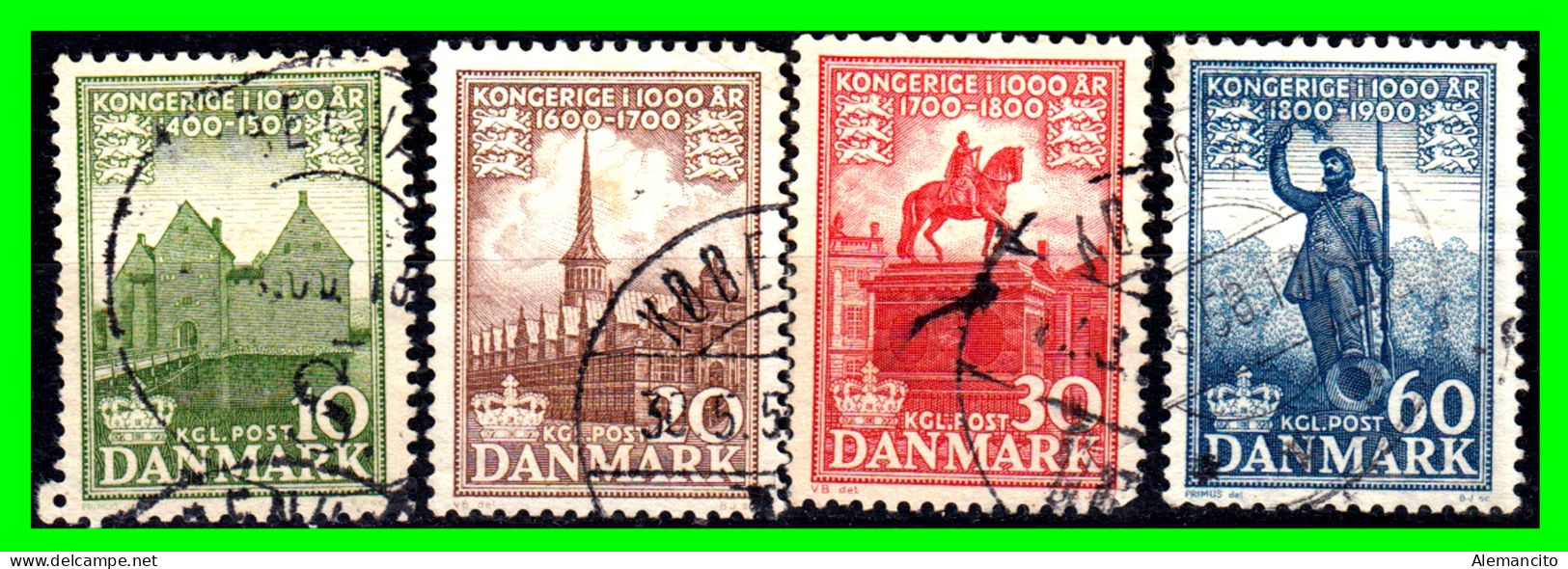 DINAMARCA ( EUROPA ) SELLOS DIFERENTES AÑOS Y VALORES - Used Stamps