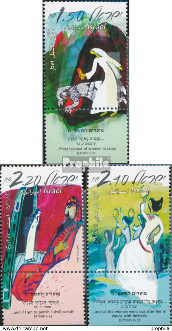 Israel 1937-1939 Mit Tab (kompl.Ausg.) Postfrisch 2007 Frauen Der Bibel - Unused Stamps (with Tabs)