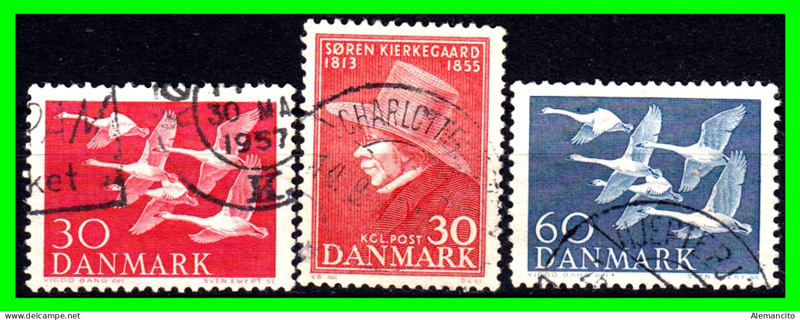 DINAMARCA ( EUROPA ) SELLOS DIFERENTES AÑOS Y VALORES - Used Stamps