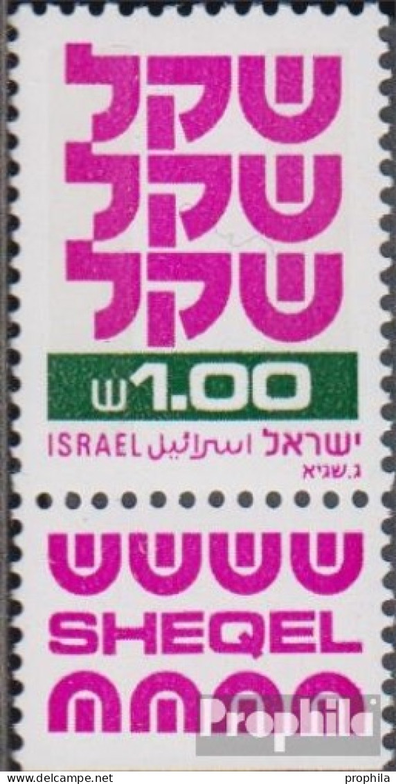 Israel 835x Mit Tab Postfrisch 1980 Freimarken: Schekel - Ungebraucht (mit Tabs)