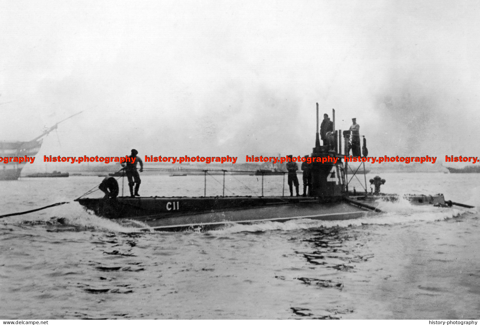 F009488 HMS C11. British Submarine - REPRODUCTION - Other & Unclassified